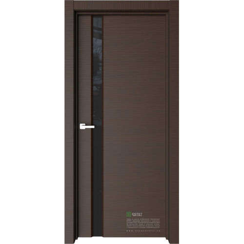 Elegance E1 Темный шоколад черное стекло
