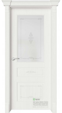 Provence Мирбо 3 Деко Вензель Белое дерево стекло