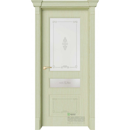 Provence Мирбо 4 Деко Вензель Олива золотая стекло