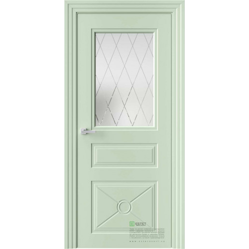 Novella N12 Висконт RAL6019 стекло