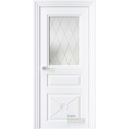 Novella N12 Висконт RAL9003 стекло