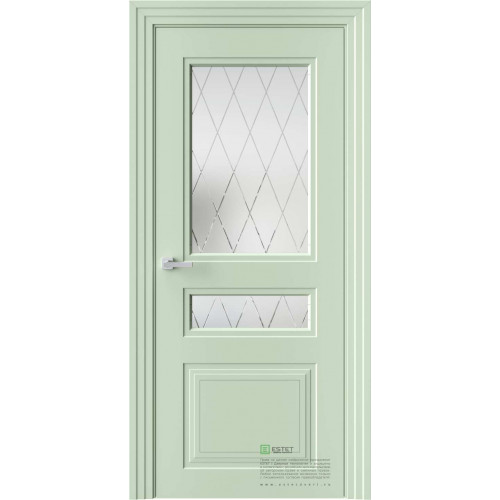 Novella N13 Деко RAL6019 стекло