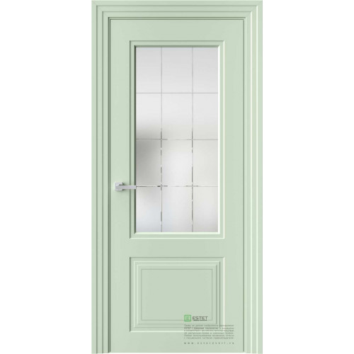Novella N4 Деко RAL6019 стекло