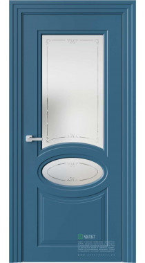Novella N40 RAL5009 стекло