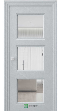 NOVELLA N6 НЛ мрамор морена Стекло сияние